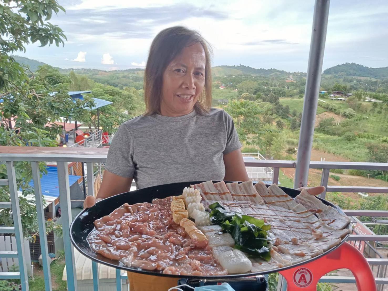 บ้านแช่มช้อย Khao Kho Buitenkant foto